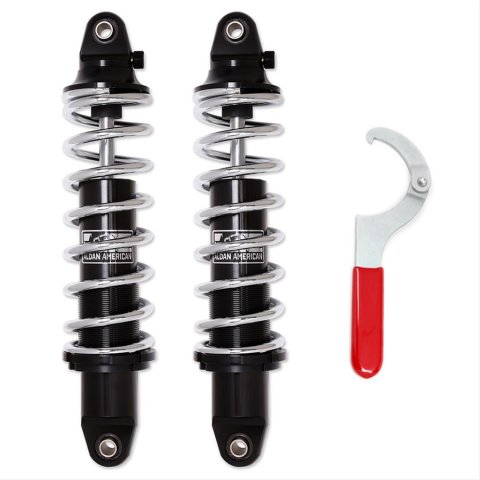 Aldan American Regulator Series Coilover Kits AR657300C Kit, Series, Front, Rear, Twin-Tube, Aluminum, Black Anodized, 300 lbs./in., Kit