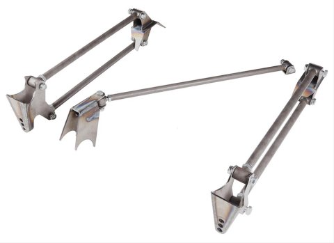 Aldan American Parallel 4-Link Kits AU4LP Suspension Link Kits, Kits, Chromoly Tubes, Natural, 30.00 in. Overall Length, Kit