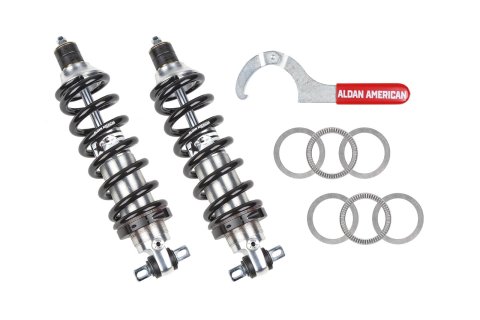 Aldan American Road Comp Coilover Kits for 1988-1996 CORVETTE - 300224 Coil-Over Kit, Single Adjustable, 500 lbs./in. Spring Rate, 0-2 in. Lowered, Front, Chevy, Pair