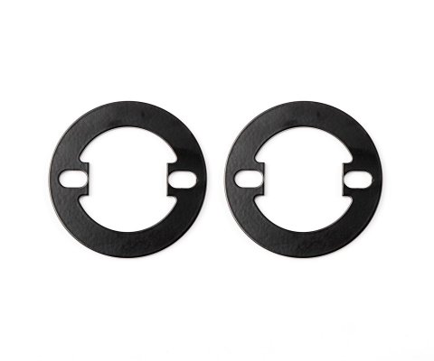 Aldan American Coilover Support Plates ALD-39 Plate, Coilover, CNC Laser Cut, Black Powdercoated, Top Side of Lower Control Arm, GM, Pair