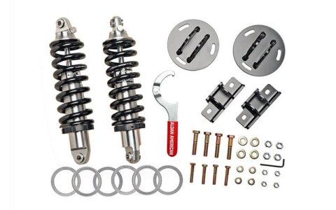 Aldan American Road Comp Coilover Kits 300342 Kits, Comp, Front, Adjustable Valving, Twin-tube, Black Springs, 900 lbs./in. Rate, Extended Cab/Crew Cab, Chevrolet, GMC, Kit