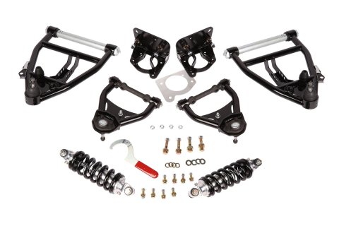 Aldan American - Coilover Kits for 1971-1972 C10 PICKUP, C15/C1500 PICKUP 300150 Coil-Over Conversion Kit, 71-72 C10, Front, Double Adj., BB, Incl. Control Arms