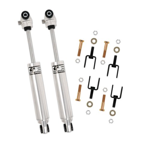 Aldan American TrueLine Shocks for 1961-1963 THUNDERBIRD - 300373 Shock Kit, TruLine Series, Single Adjustable,Bolt On, 14 in Extended, 10.70 Collapsed. Twin Tube, Ford, Set of 2.