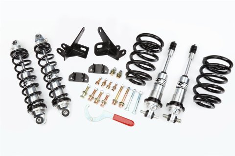 Aldan American Road Comp Coilover Kits 300107 Kit, Phantom Series, Front/Rear, Twin-Tube, 2 in. Body, Aluminum, 550 lbs./in. Front, 220 lbs./in. Rear, Kit