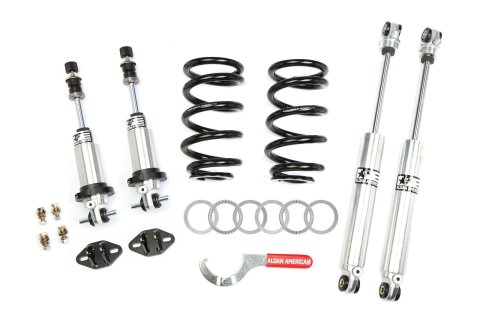 Aldan American Track Comp Suspension Packages for 1963-1965 RIVIERA - 300355 Coilover Kit, Double Adjustable, 750 lbs./in. Spring Rate, Front and Rear, Buick, Kit
