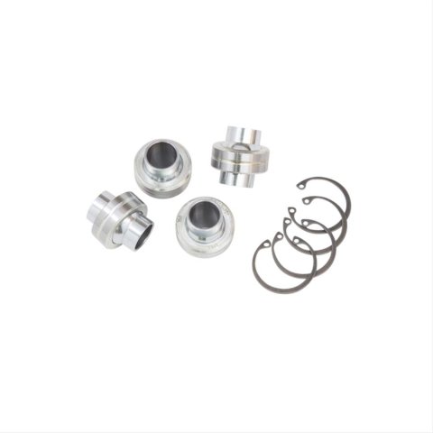 Aldan American Spherical Bearings ALD-9 Shock Bearings, Bearings, Steel, COM-9, 0.500 in. I.D., 1.000 in. O.D., Set of 4