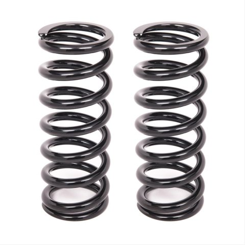 Aldan American 9 Inch Coil Spring 9-650BK2 Coilover Springs, 650 lbs./in. Rate, 2.50 in. I.D., 9.00 in. Length, Black, Pair