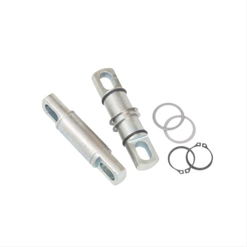 Aldan American Shock Mounts ALD-16 Mounts, Standard Type, Lower, Steel, Designed To Convert Eyelet Shocks To T-bar Mount, Fits 3/4 in. I.D. Bushings, Pair