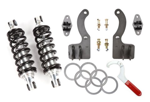 Aldan American Road Comp Coilover Kits for 1988-1996 CORVETTE - 300225 Kits, Comp, Rear, 0.0 2.0 in. Lowered Front, Twin-tube Shocks, Black Powdercoated Springs, 500 lbs./in. Rate, Chevrolet, Kit