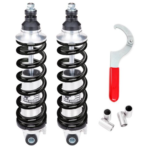 Aldan American SS Series Coilover Kits A890600B Kit, SS-Series, Adjustable,14.5 in. Extended, 10.15 in. Collapsed, 600 lbs./in. Rate, Pair