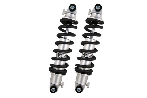 Aldan American Track Comp Coilover Kits for 1971-1989 PANTERA - PNSBF2D Kit, Front, Twin-Tube, Aluminum, Silver Anodized, 400 lbs./in., Detomaso, Pair