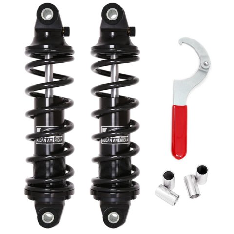 Aldan American Regulator Series Coilover Kits AR658400B Kit, Series, Front, Rear, Twin-Tube, Aluminum, Black Anodized, 400 lbs./in., Kit