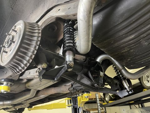 Aldan American Road Comp Coilover Kits ABRHS Kit, Rear, Single Adjustable, 160 lbs/in. Spring Rate, Natural/Black Powdercoated, Kit