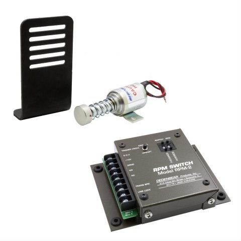 Dedenbear Shifter Solenoids with RPM Switches SS2RPM Solenoid, Electric, Stainless Steel, Polished, GM, Automatic, Powerglide, Kit