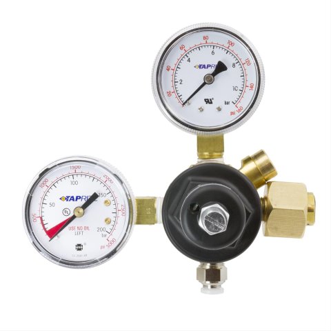 Dedenbear CO2 Bottle Regulators ABR Valve Shut-Off Includes Fittings