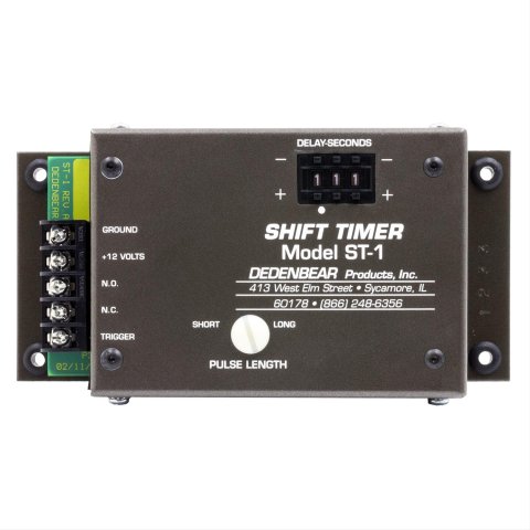 Dedenbear Time Based Shift Timers ST1 Timer, Push-Button Thumb Wheels, Based, 12/16 V, Each