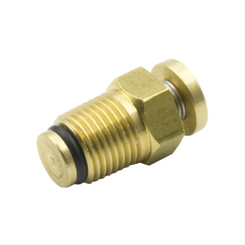 Dedenbear Coolant Air Bleed Valves BV1 Valve, Brass, 1/8 in. NPT, Each