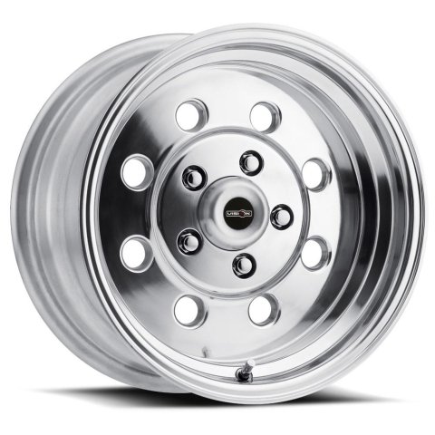 Vision American Muscle 531 Sport Lite Polished Wheels 15x4 Wheel, Lite, Aluminum, Polished, 15 x 4 in., 1.75 in. Backspace, Each