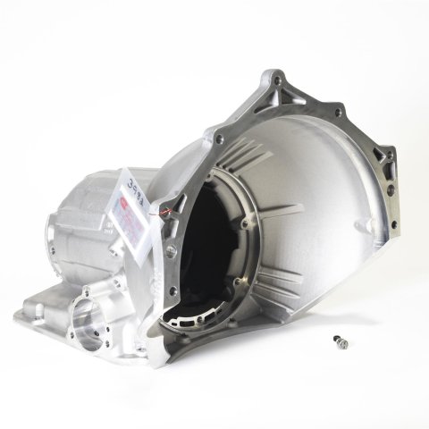 Transmission Specialties Powerglide SFI One-Piece Aluminum Cases 2505 Automatic Case, Powerglide, Aluminum, Natural, 4.1, GM, Each