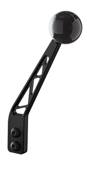 Clayton Machine Truss-Style Shifter Arms SH-205-10 Stick, Truss-Style, Non-Adjustable, Lay Back, Billet Aluminum, Black Anodized, 10 in. Length, Each