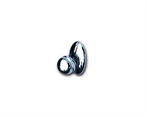 Clayton Machine Claw-Style Door Latch Releases LR-703 Release, Component, Claw-Style, Chrome, Grooved Finish, Kit