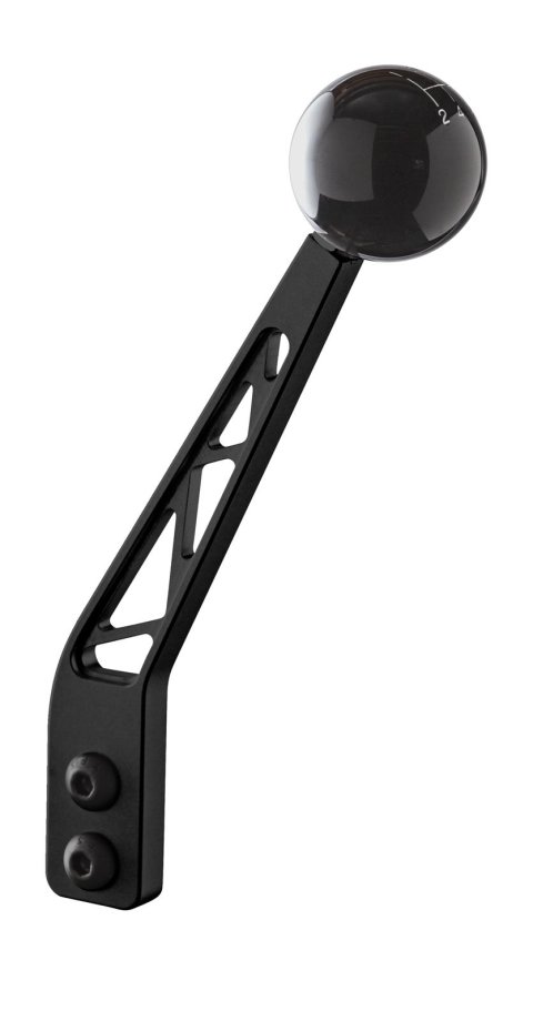 Clayton Machine Truss-Style Shifter Arms SH-205-8 Stick, Truss-Style, Non-Adjustable, Lay Back, Billet Aluminum, Black Anodized, 8 in. Length, Each