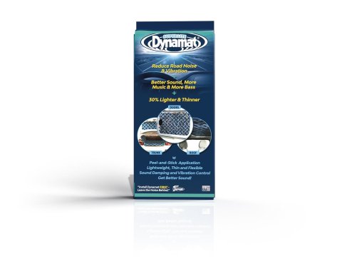 Dynamat Sound Dampening Materials 10612 Deadener Liners, SuperLite, Sheet Type, 18 in. Length, 32 in. Width, 0.047 in. Thick, Set of 3