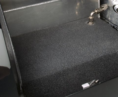 Dynamat DynaDeck 21206 Sound Deadener, DynaDeck, 0.452 in. Thick, 72 in. x 54 in., Black, Each