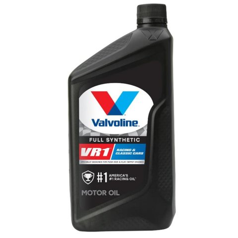 20w50 Valvoline VR1 Racing Motor Oil 679082 Engine Oil, Racing, Full Synthetic, 20W50, 1 qt., Each