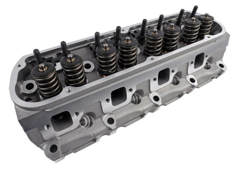 FLOTEK 180cc Small Block Ford Cylinder Heads 203-505 Head, 180cc, Assembled, Aluminum, Natural, Ford, Windsor, Each