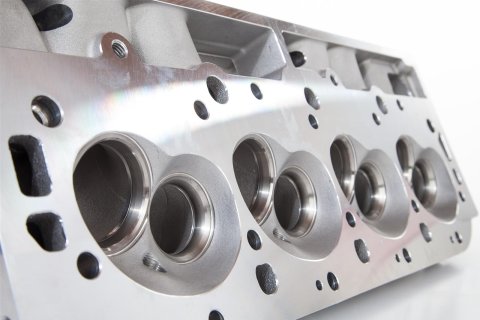 FLOTEK 315cc Big Block Chevy Cylinder Heads 315-6058 Head, 315cc, Solid Roller, Aluminum, Assembled, 0.750 in. Lift, Chevrolet, Mark IV, Each