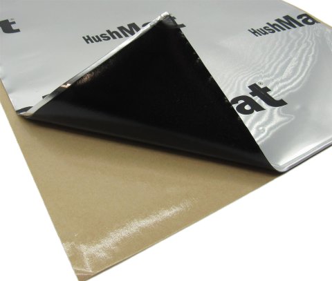 HushMat Cargo and Trunk Kits 10301 HushMat, Kit, Sound Deadening/Insulation, Easiest To Install, 1.5 mm thick, Silver, Self-Adhesive, 550 Degrees, 19 sq ft, 12in x 23in, Set of 10