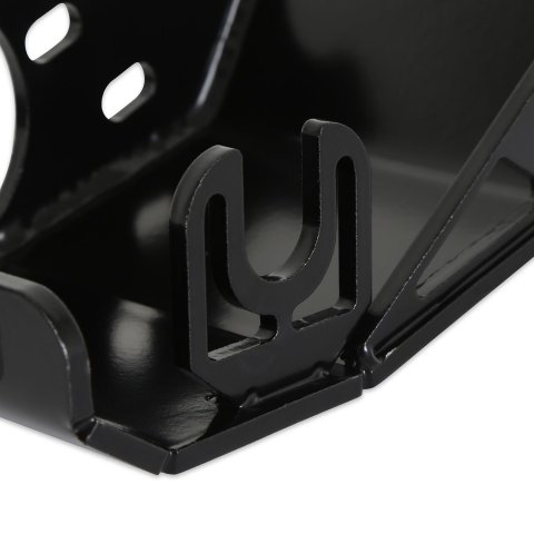 Anvil Off-Road Shock Mount Skid Plates 507AOR Plates, Location, Solid Style, Steel, Black Powdercoated, Bolt-on, Ford, Pair