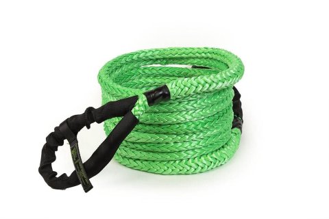Voodoo Offroad 2.0 Santeria Series Recovery Ropes 1300009A Rope, 30 ft. Length, 0.750 in. Width, 24,500 lbs. Rating, Nylon, Green, Each
