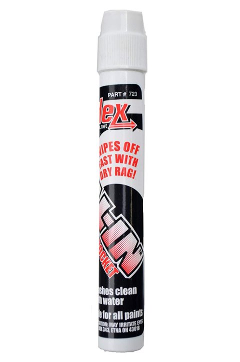 Geddex Dial-In Pocket Window Markers 723 Markers, Dial In, Pocket, White, Each