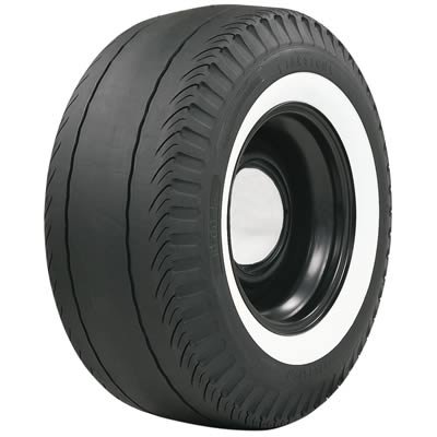 Coker Firestone Dragster Tires 10-15 Tire, Dragster, 10.00-15, Bias Ply, Whitewall, Each
