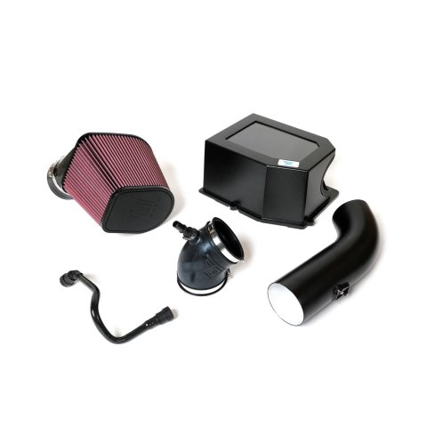 Cold Air Inductions Intake Systems 512-0105-B Intake, Air, Red Filter, Black Powdercoated Aluminum Tube, Chevy, GMC, 5.3L Gen V, Kit