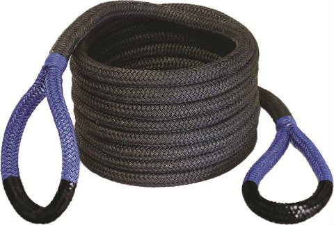 Bubba Rope Ropes 176660BLG Tow Rope, Recovery, 7/8 in. diameter, 20 ft. Length, 28,600 lbs. Breaking Strength, Blue Eyes, Nylon, Each