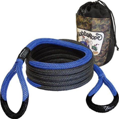 Bubba Rope UTV/SXS Recovery Gear Sets 176842BL Tow Rope, Set, 5/8 in. diameter, 20 ft. Length, 14,000 lbs. Breaking Strength, Blue Eyes, Nylon, Kit