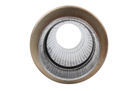 FlowMonster Absorption 409 Stainless Steel 3 Inch Muffler 12867-FM Mufflers, Mufflers, Round Case, 3.00 in. Center Inlet/Outlet, Reversible, Steel, Natural, 14.00 in. Case Exterior Length, Each