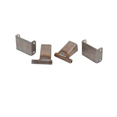 Heidts Motor Mounts for 1964-1967 MUSTANG - MM-130 Mount Stands, Frame Pad, Bolt-In, Steel, Natural, Ford, 260, 289, 390, with Mustang II IFS, Pair