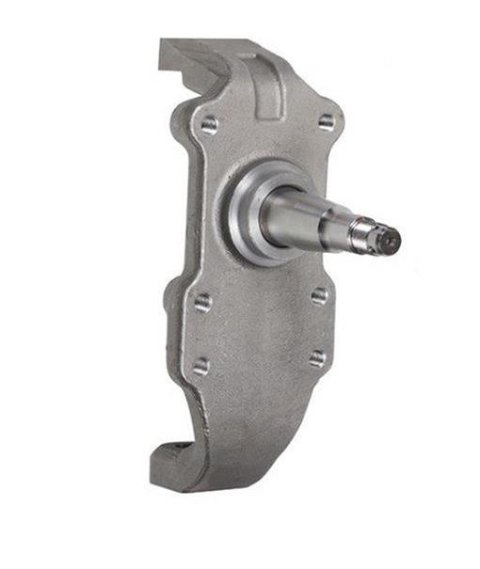 Heidts Dropped Steel Spindles for 1955-1957 BEL AIR, ONE-FIFTY SERIES, TWO-TEN SERIES - SP-002-A Spindles, Lowered Ride Height, 2.00 in. Drop, Steel, Natural, Will Only Fit with Wilwood Brake Kits Made Spindles, Chevrolet, Each