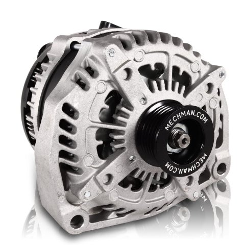 MechMan Elite Series Cast Alternators 8206320 and Generators, Alternators, 12 V, 320 amps, Serpentine, 4-pin Oval Plug, Buick, Chevy, GMC, Hummer, Olds, Pontiac, Each