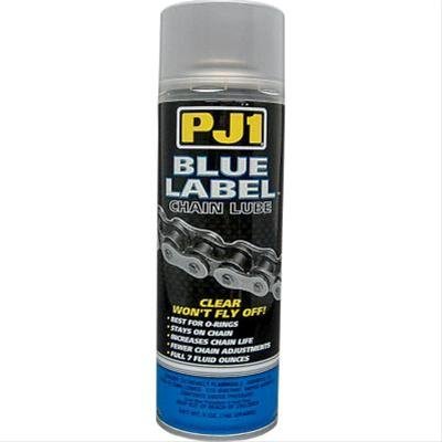 PJ-1 Blue Label Chain Lube 1-08 Lube, Label, Synthetic, Aerosol, 8 oz., Each