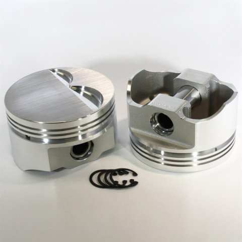 D.S.S. E Series Forged Piston and Ring Kits K8785-4075 Set, 6.2 / LS3 / LQ4 / LQ9 / LY6 LS -5cc LS Flat Top Set. 4.075 bore