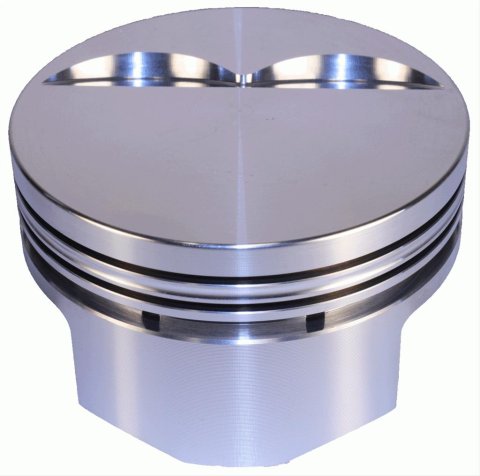 D.S.S. E Series Forged Pistons 8700-4030 Pistons, Forged, Flat, 4.030 in. Bore, 350 Chevy, Set of 8