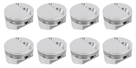D.S.S. E Series Forged Pistons 8741-4030 Pistons, E-Series, Forged, Dish, 4.030 in. Bore, Ford, Set of 8