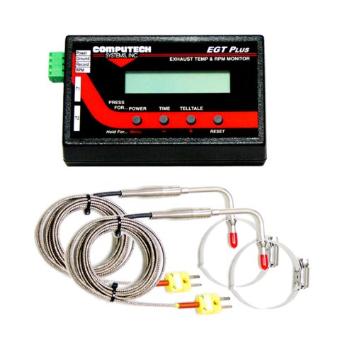 Computech EGT Plus Monitor Kits 4105-2 Data Acquisition, Plus, Clamp-on Style, Dual Probes, Kit