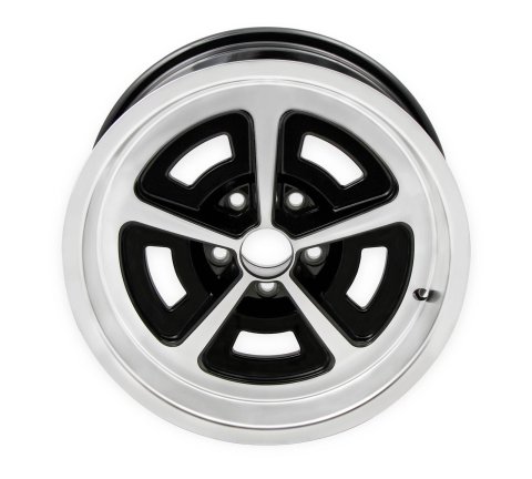 HK Aluminum Magnum Wheels 17x7 Wheel, Magnum, Aluminum, Black, Machined, in, 5 x 4 3/4 in. Bolt Circle, 4.250 in. Backspace, Each
