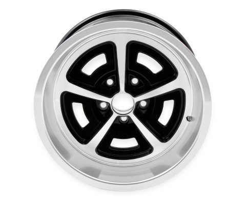 HK Aluminum Magnum Wheels 17x9 Wheel, Magnum, Aluminum, Black, Machined, in, 5 x 4 1/2 in. Bolt Circle, 5 in. Backspace, Each